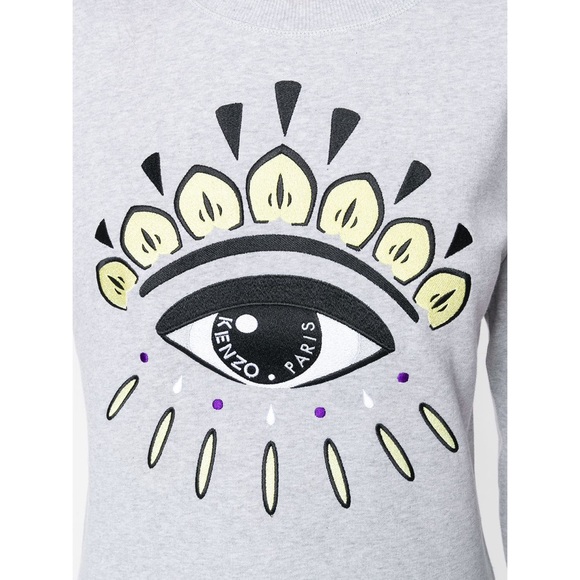 Kenzo Eye Graphic Sweatshirt Size Small Authentic - Picture 5 of 9